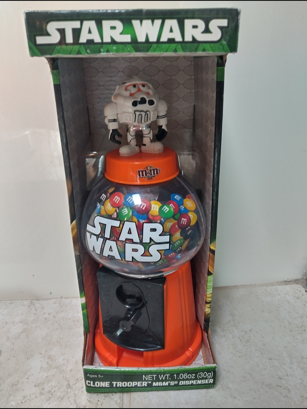 Star Wars Clone Trooper Collectible M&M Dispenser 2013